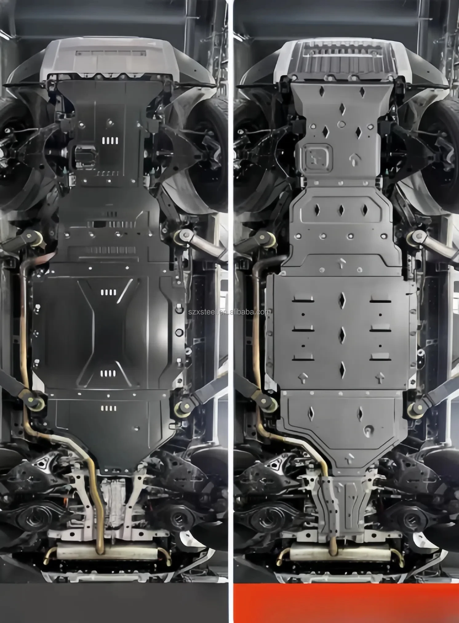 方程式豹5用シャーシガードプレート、バッテリーラジエーター、エンジン下部ガードプレート、燃料タンク底板アクセサリー