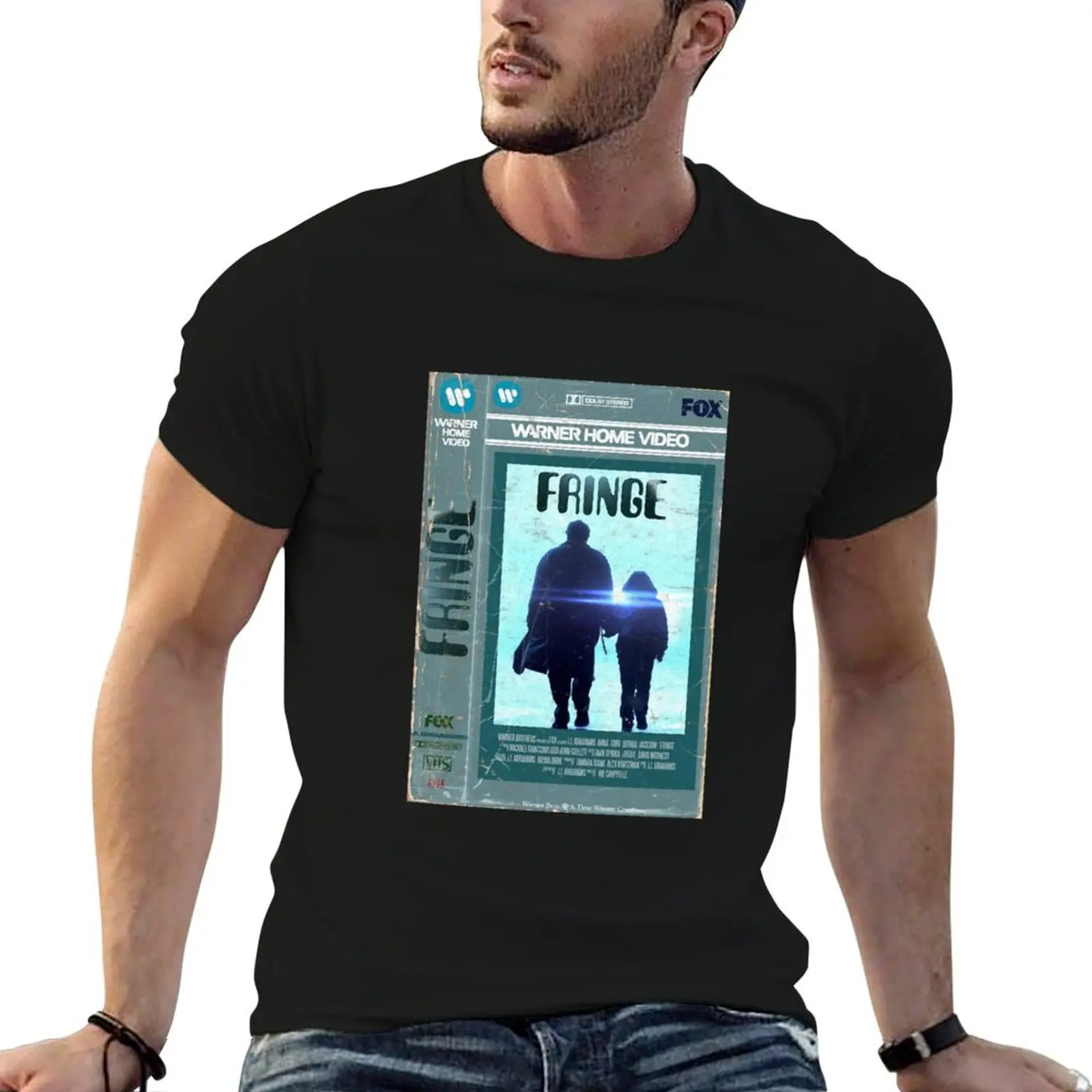 

Fringe VHS T-Shirt cotton t shirt pack man t shirt graphic T-Shirt