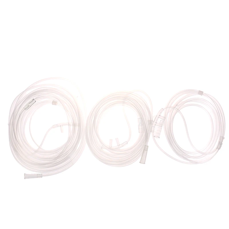 Disposable Pvc Nasal Oxygen Tube Oridion Connector Double Nasal Oxygen Tube for Oxygenerator Hydrogen Generator 1.5/1.8/3/4/5M