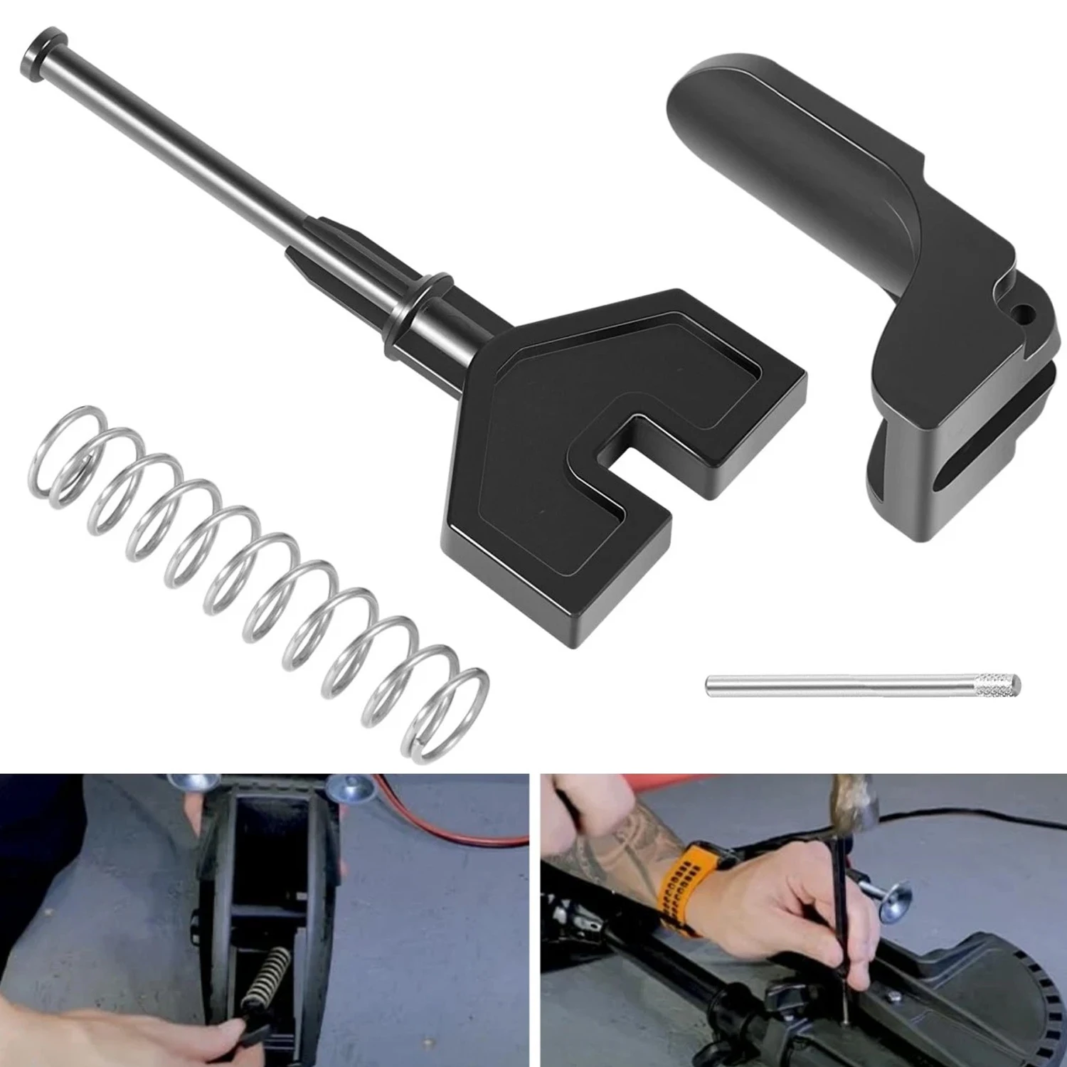 

2063605 T-Bar 2067201 Tilt Lever & 2060515 Pin 2062706 Spring Kit For Minn Kota, Fits Trolling motors from 1998 to Present