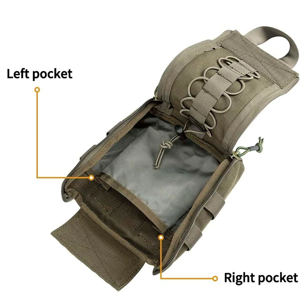 EXCELENTE ELITE SPANKER Tático Primeiros Socorros Sacos, Molle Quick Release Pouch, EDC Pouch, Caça ao ar livre Bolsa Bolso