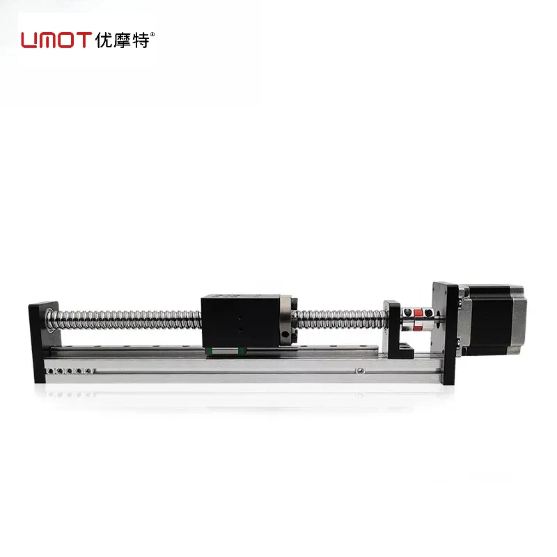

UMOT 350mm Stroke 40mm Width Heavy Duty Motorized Mini Linear Motion Actuator Cnc Laser Linear Robot Mini Single Axis Cuide Rail