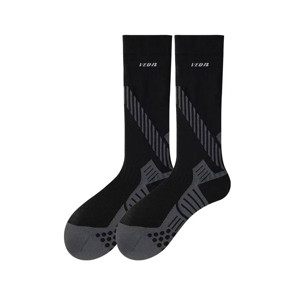 

New Non-Slip Compression Socks Sole Support Circulation Knee High Socks Women's Socks Medical Running Athletic