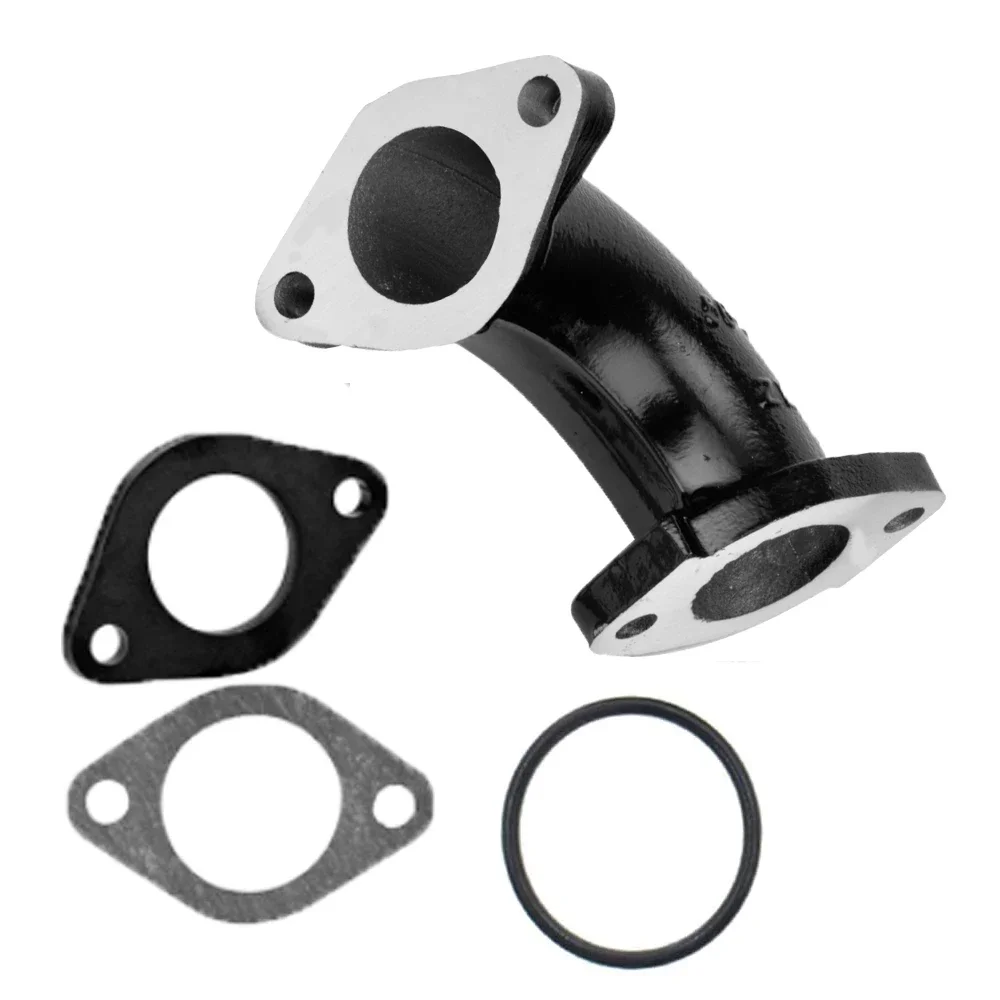 56-2 Intake Manifold Dirt Pit Bike Carburetor Rubber Mainfold Adapter Inlet Intake Pipe Kits For VM22 PZ19 YX125 Pit Dirt Bike