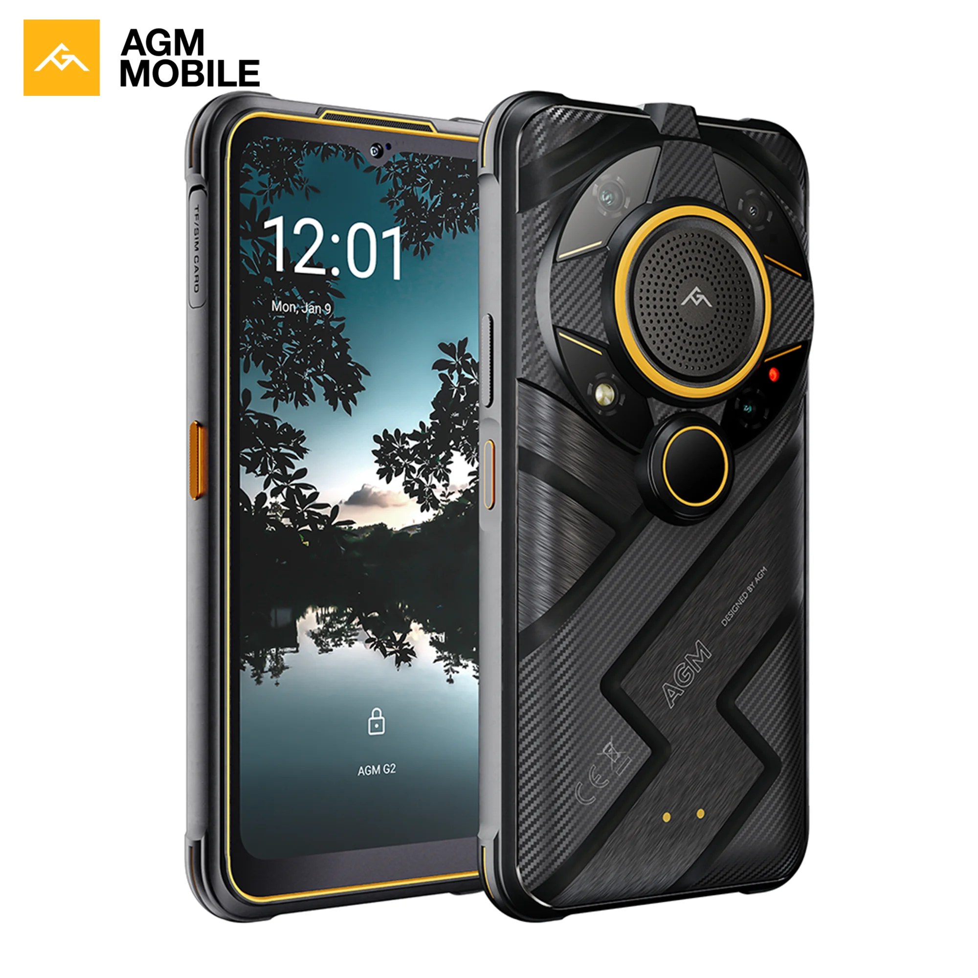 AGM G2 Pro 5G Phone 8+256GB 7000mAh Octa Core 108MP Camera Thermal Imaging Night Vision Camera Unlocked 5G Rugged Smartphone