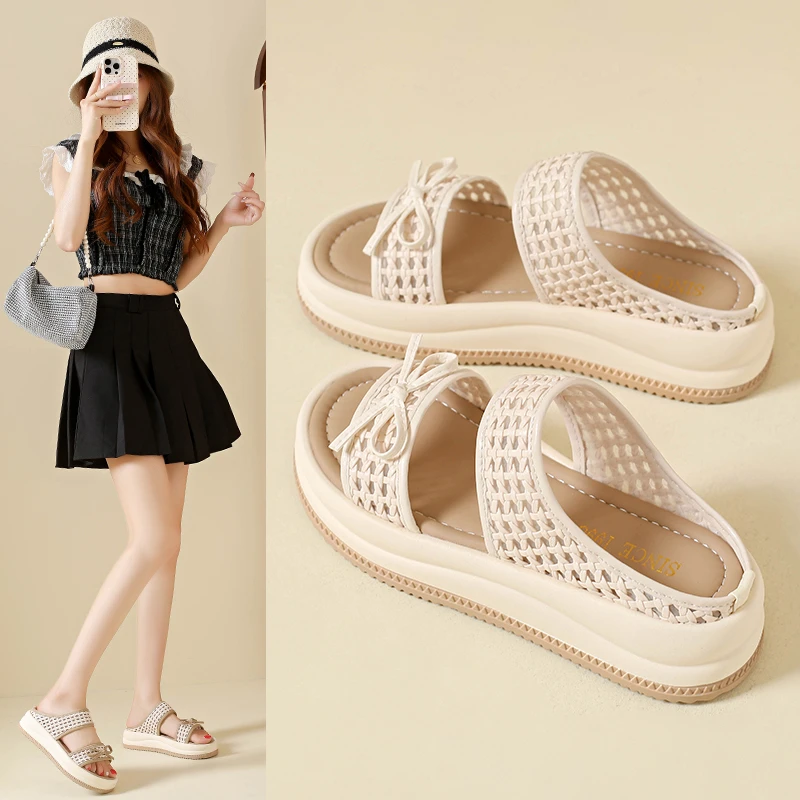 Pantuflas de Verano Antideslizantes y Cómodas, con Plantilla Elástica Suave, Calzado Ligero para Ducha y Uso Diario Informal al Aire Libre