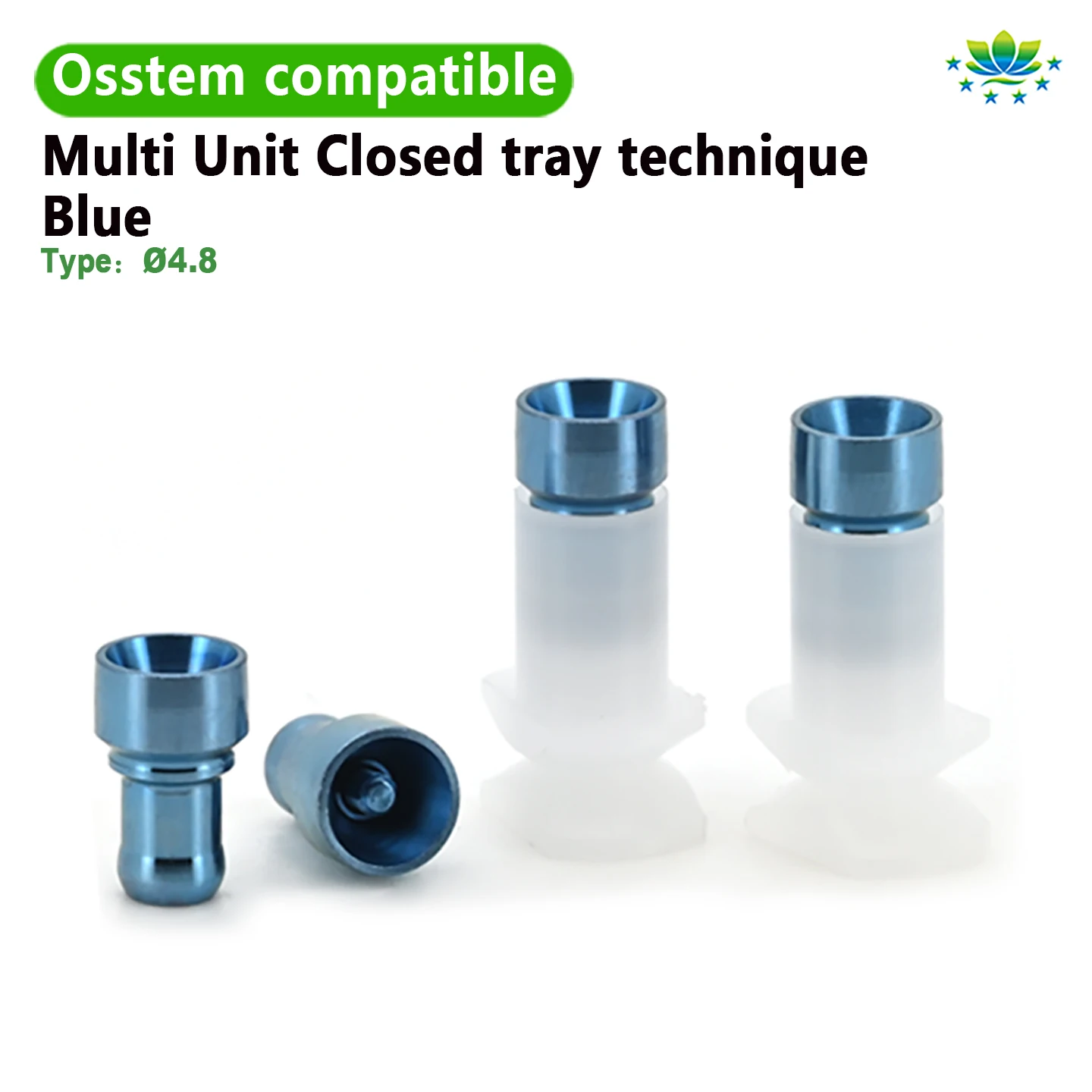 

For Osstem Multi Unit Impression Coping MUA Titanium Transfer Abutment for Digital Scan Body CAD/CAM Lab Direct Custom Parts