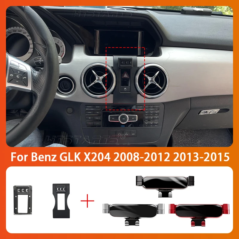 

Car Mobile Phone Holder For Mercedes Benz GLK X204 2008-2015 360 Degree Rotating GPS Special Mount Support Accessories