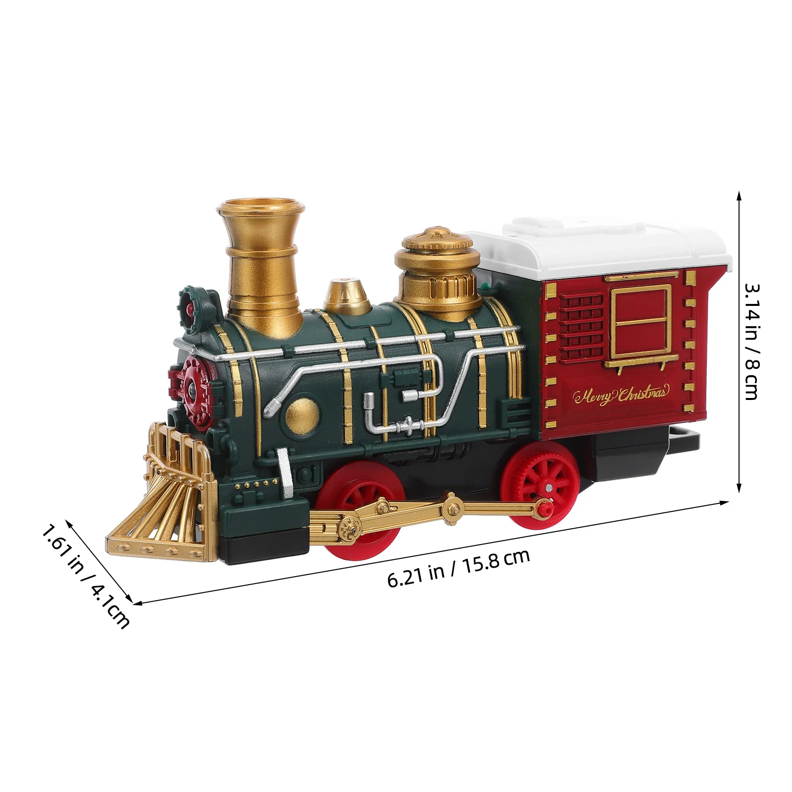 Christmas Train with Sound for Kids Holiday Locomotive Toy Electric Sounds Express Decoration Music Child