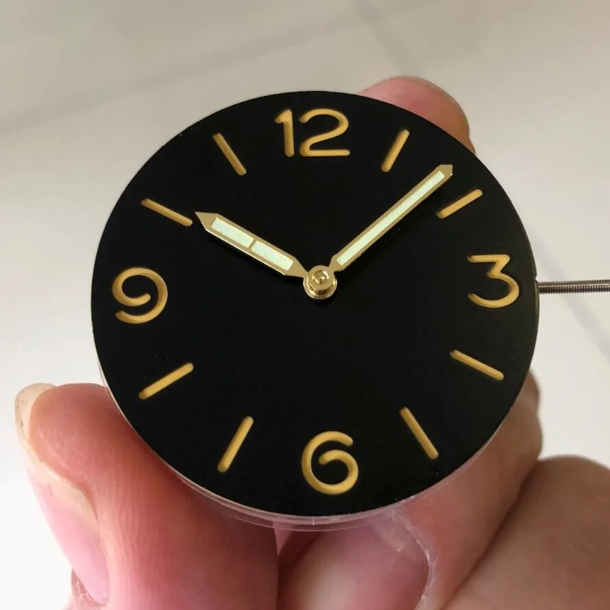 Elongated hands / 39mm Dial / ST3600 Tianjin Movement / 47mm CaseWith Mineral Glass