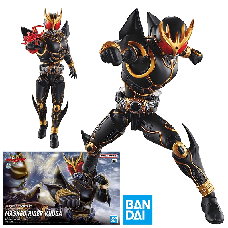 

Bandai Genuine Kamen Rider Anime Figure Model Ultimate Kuuga Action Figure Toys Figure-rise Stabdard Collectible For Kids Gift
