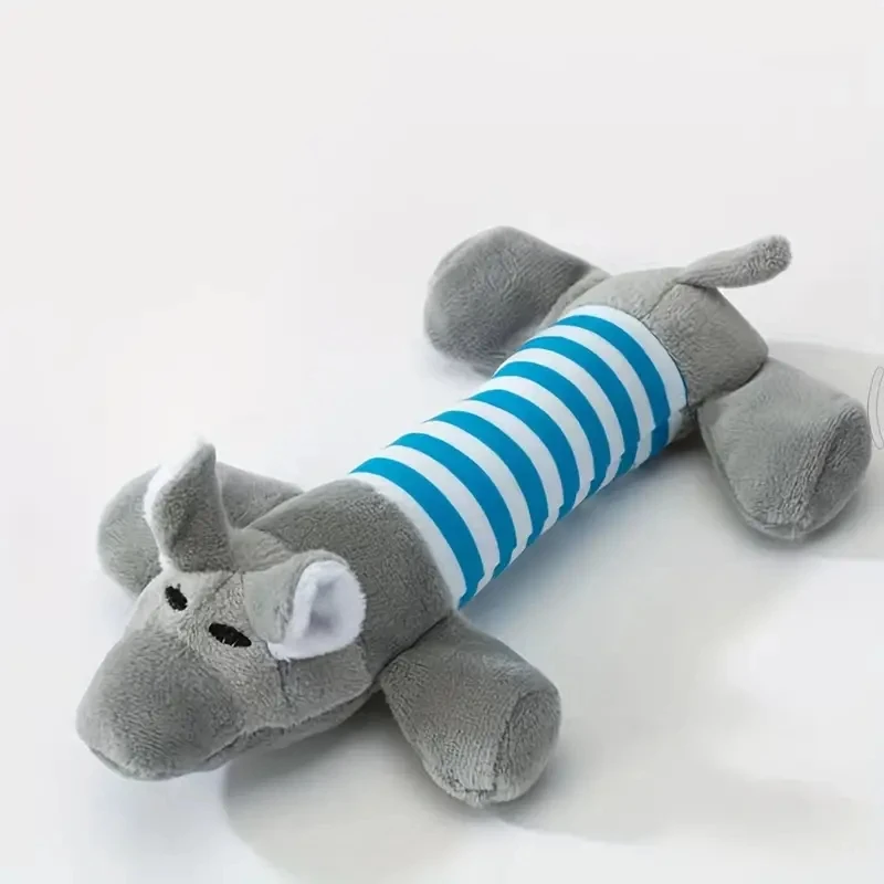 Pig Elephant Design Durable Interactive Dog Toy - Squeaky Chew Toy for Aggressive Chewers - Long-Lasting Pet Supplies - view 2