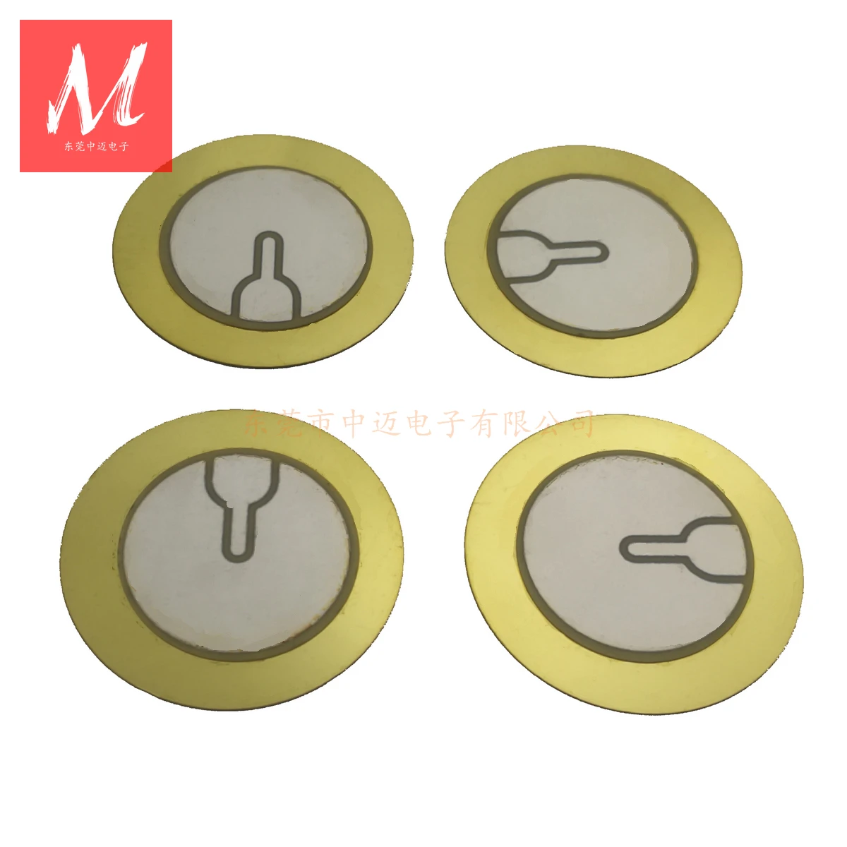 35mm Self Drive Type Piezo Element Brass Piezo Element