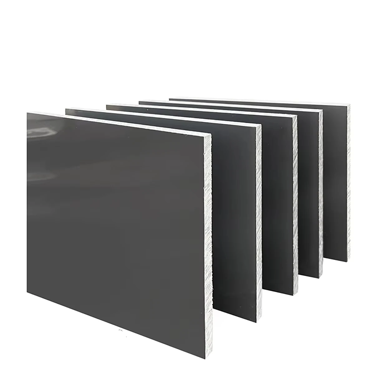 Graue PVC-Kunststoffplatte, 100, 150, 200, 250, 300, 400 mm dick, 2–30 mm Blatt, korrosionsbeständige Hartplatte für elektronische Geräte – Detail 2