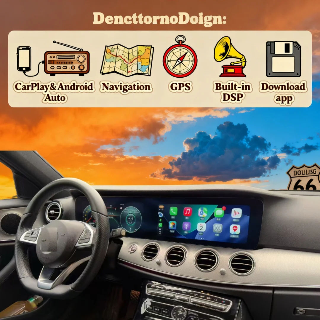 

Автомагнитола Android 14 с CarPlay, сенсорным экраном, поддержкой RHD/LHD для Mercedes-Benz E-класса W213 2016-2023, мультимедийный стереоплеер, навигация, 4G W