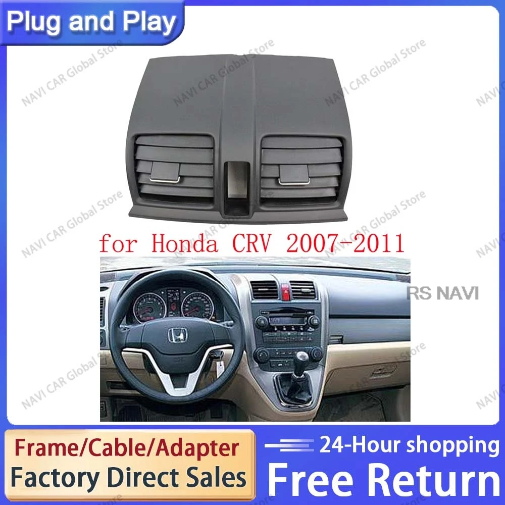 NAVI Applicable to CRV 2007-2011 Workbench air conditioning outlet Instrument panel air outlet frame