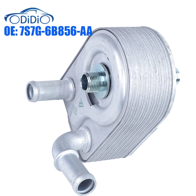 ODIDIO-enfriador de aceite de motor, 7S7G-6B856-AA, 7S7G6B856CA, 7S7G6B856A4A, 7S7G6B856AA, para Ford Fiesta1.6L, Mondeo Fiesta, 2011- 2013