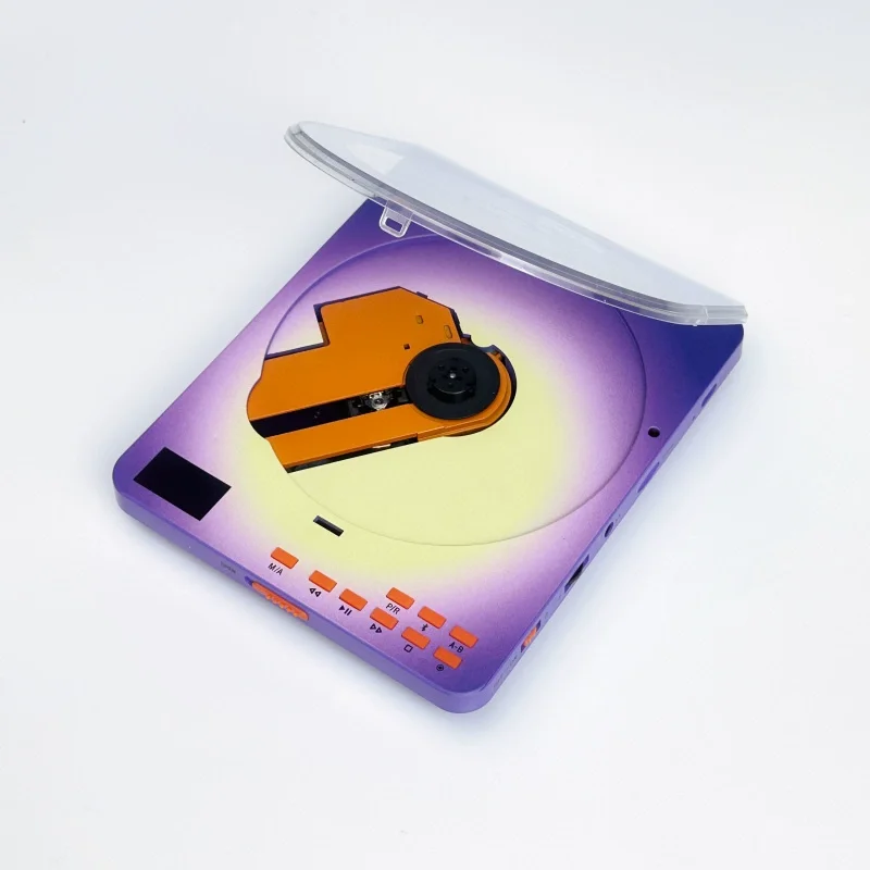 Portable CD Player Album Disc Wireless Bluetooth Speaker Player