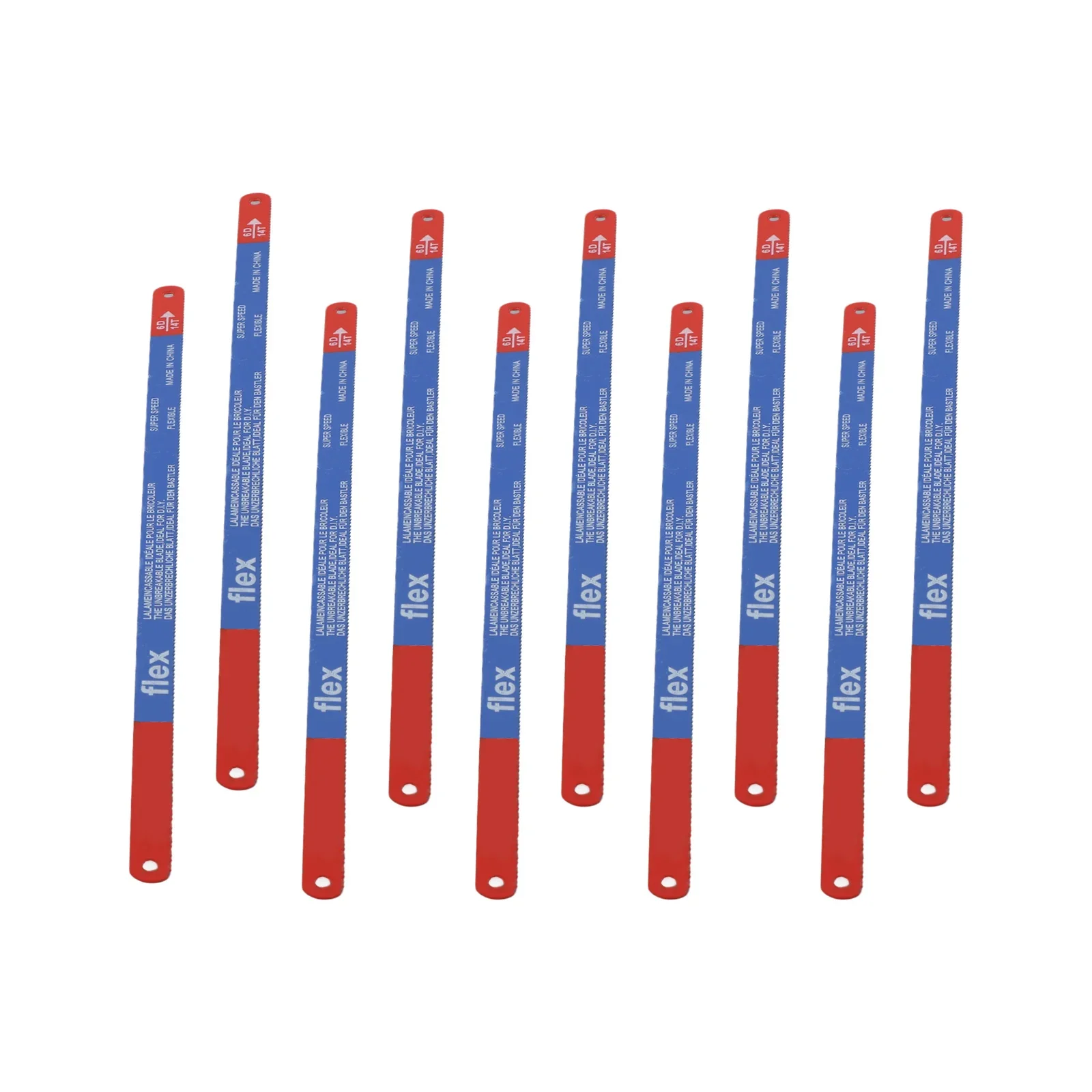 Superior Cutting Efficiency 10PCS Hacksaw Blade 300mm Hand Saw Blades 14T18T24T BiMetal for Swift and Accurate Cuts
