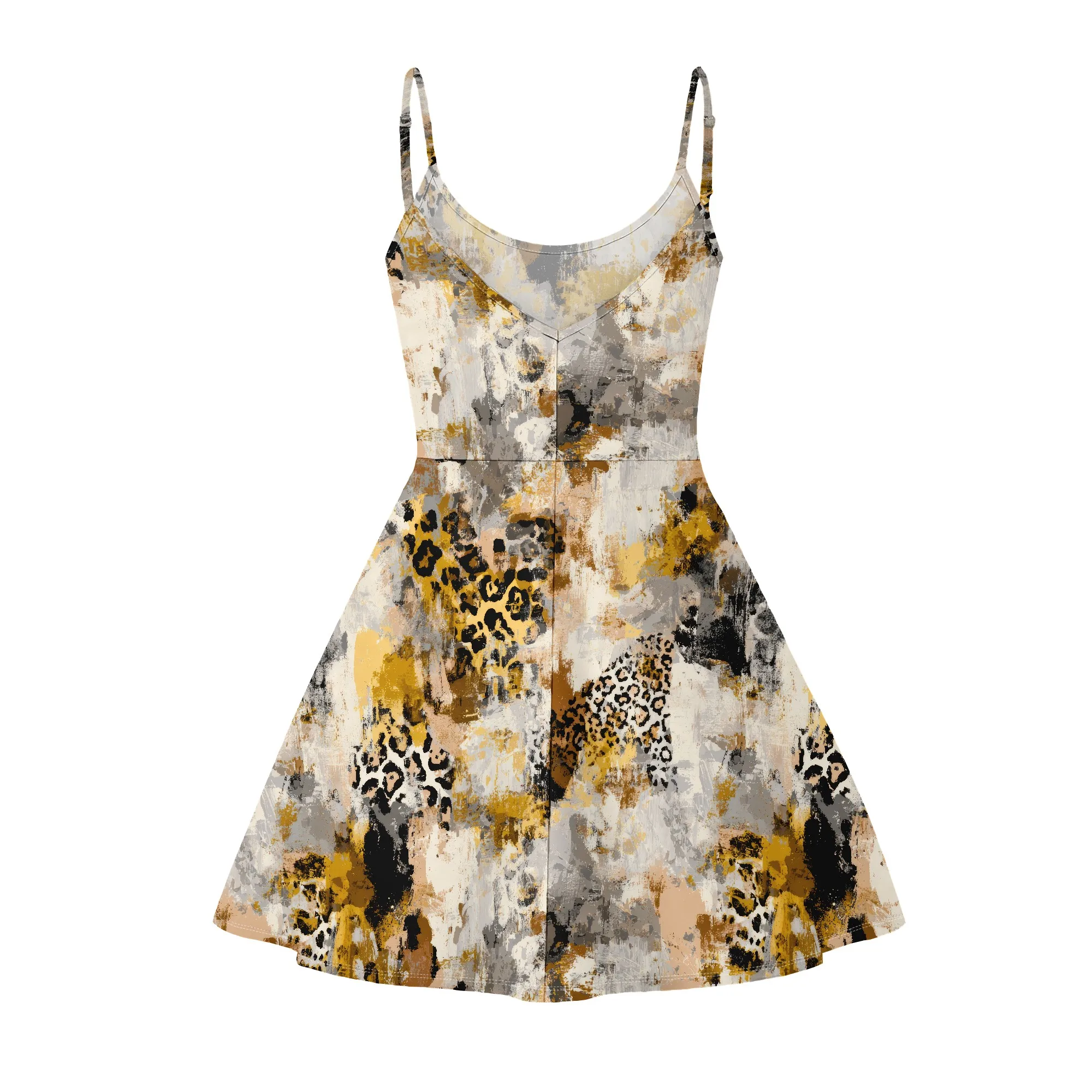 

Women's Summer Casual Dresses Floral Print Beach Dress