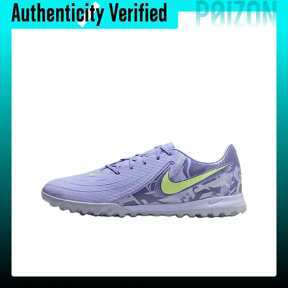 Nike Phantom GX 2 Academy Comfortable Soccer Shoes Men's Purple Green HF1596-500