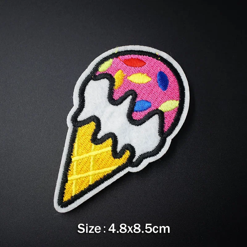 Diamenty Lollipop Flamingo Trunk DIY Badge Haftowana naszywka Aplikacja Żelazko na odzieży Materiały do szycia Dekoracyjne