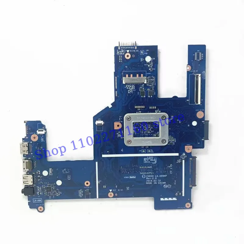 764104-001 764104-501 764104-601 765308-501 For HP 15-R With SR1W4 N2830 CPU ZSO50 LA-A994P Laptop Motherboard 100% Working Well