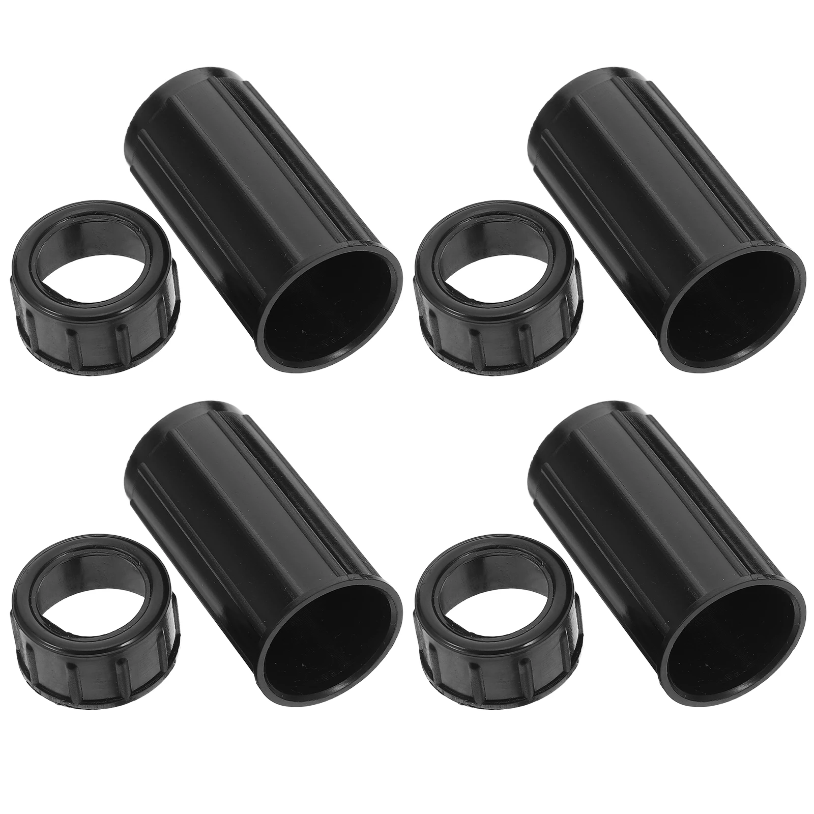 

4Sets Flute Instrument Protective Sleeves Interface Covers Snug Fit Flute Mouthpiece Protection Replacement Accessory