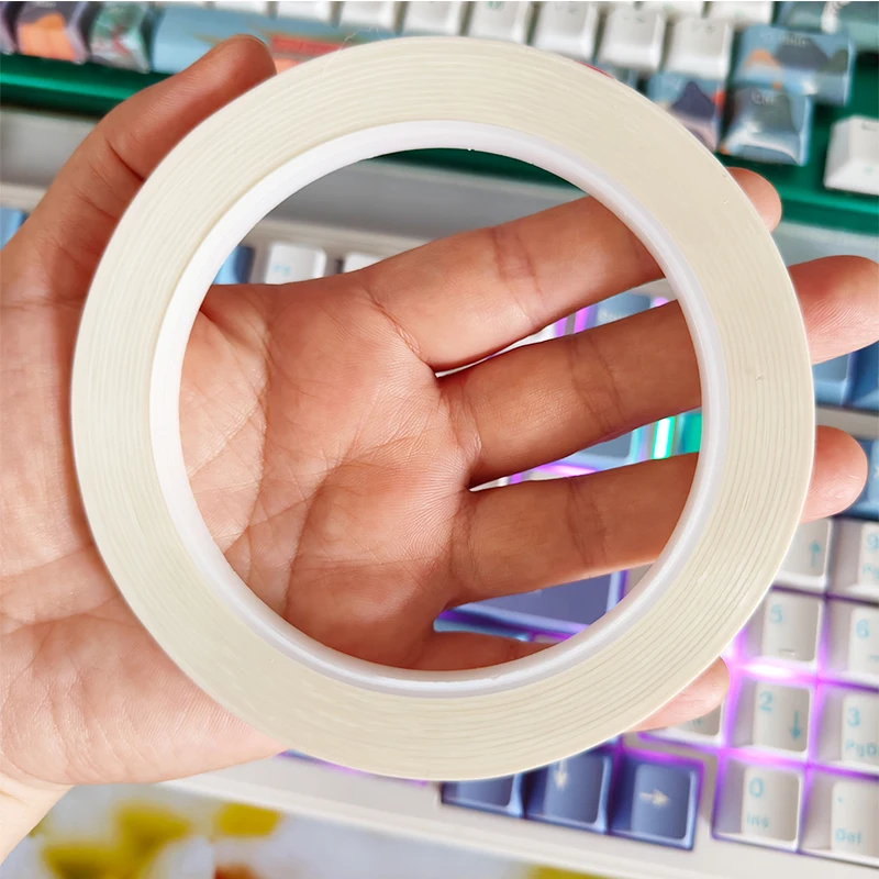 1 Rolle 5 mm Bogenschießen Spiralfeder-Dichtungsband 66 m selbstklebendes Befiederungs-Klebeband für Schießzubehör – Detail 9