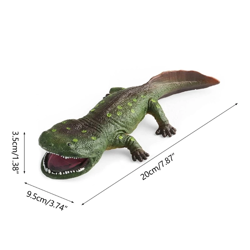 dettagliata del modello Koolasuchus, perfetta per l'esposizione educativa. Figurina giocattolo educativo in miniatura