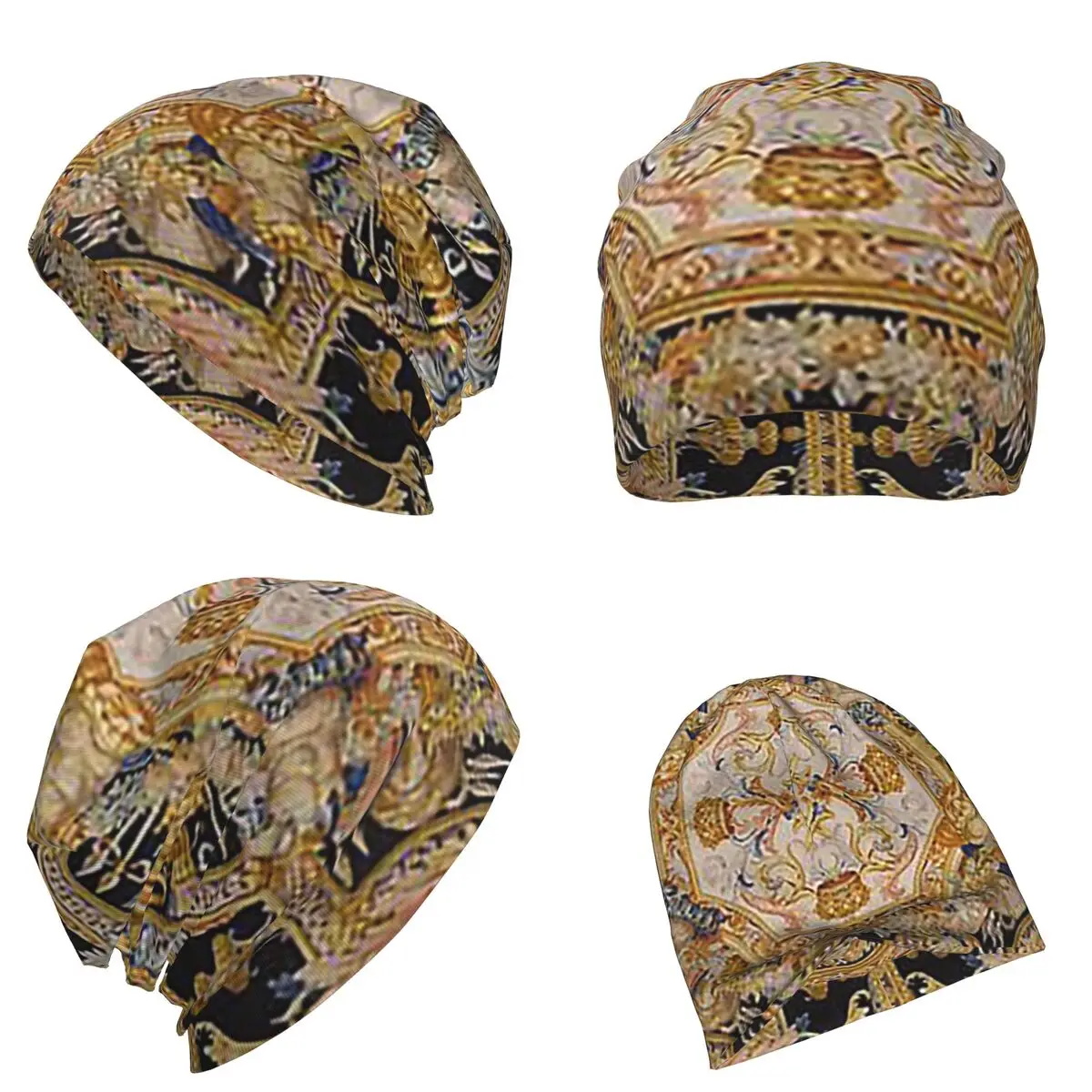 الباروك الجنون الدافئة محبوك قبعة الهيب هوب بونيه قبعة الخريف الشتاء في الهواء الطلق بيني القبعات للرجال النساء الكبار