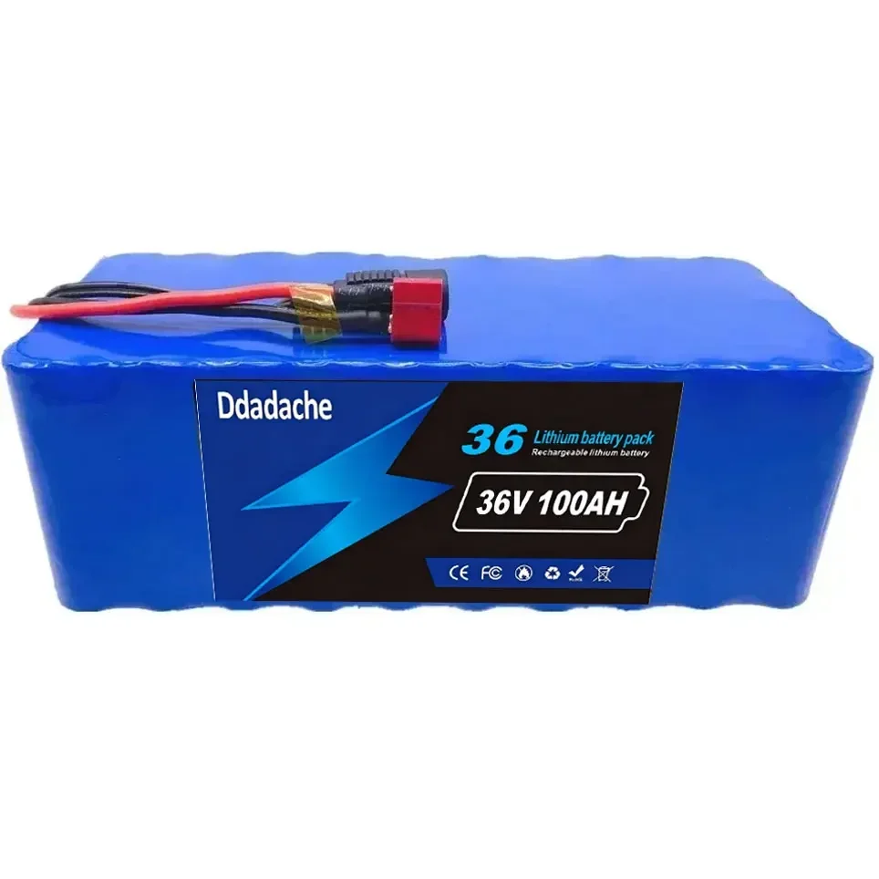 Neuer 36V 100Ah 1000W 10S4P DC/T Lithium-Ionen-Akku 100Ah für 42V mit BMS – Detail 3