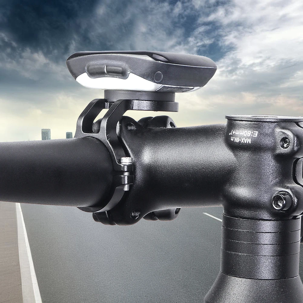 Fahrradcomputerhalterung, leichter Fahrradlenker, Computerhalter, Rennrad, Codemesser, Befestigungsbasis für Garmin/Wahoo/Bryton