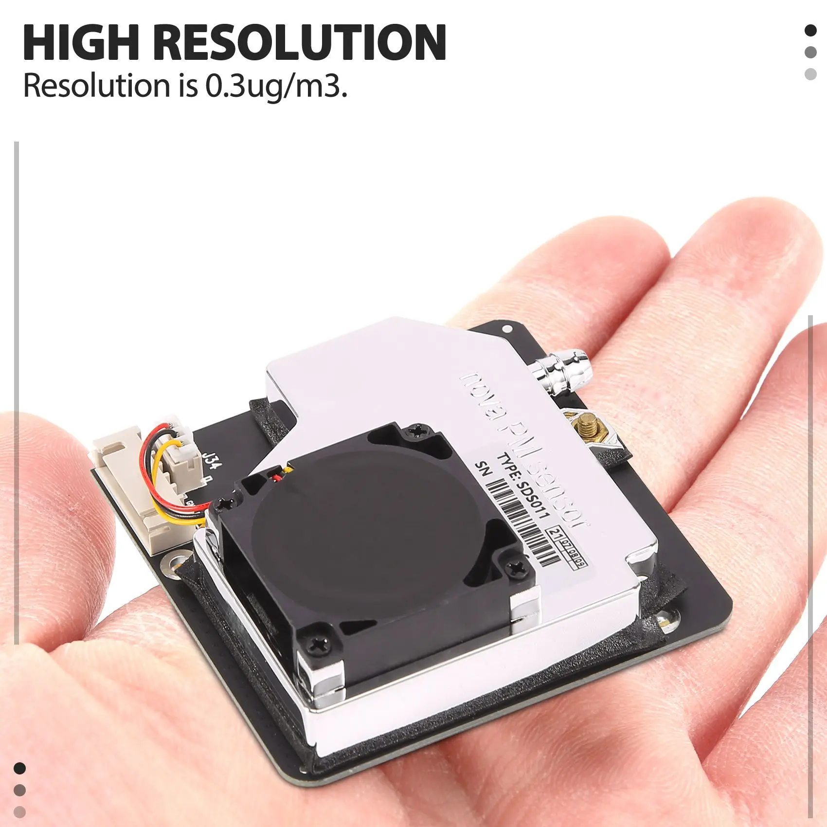 B27B PM Sensor SDS011 High Precision Lase R PM2.5 PM10 Air Quality Detection Sensor #5