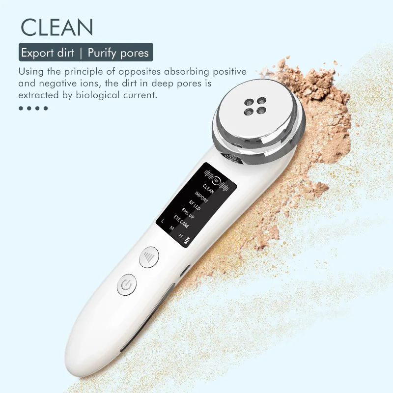 Factory Price EMS Micro Current Face Device Face Lifting Beauty Equipment Vibration Face Neck Lifting Massager