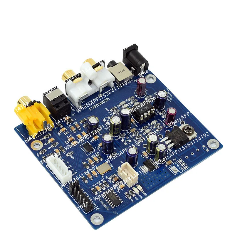 ES9038Q2M ES9038 Q2M I2S DSD Optical Coaxial Input Decoder DAC Headphone Output HiFi Audio amplifier Board