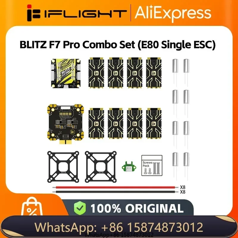 

IFli ght BLITZ F7 Pro Combo Set with BLITZ E80 Single ESC for FPV RC Dr one