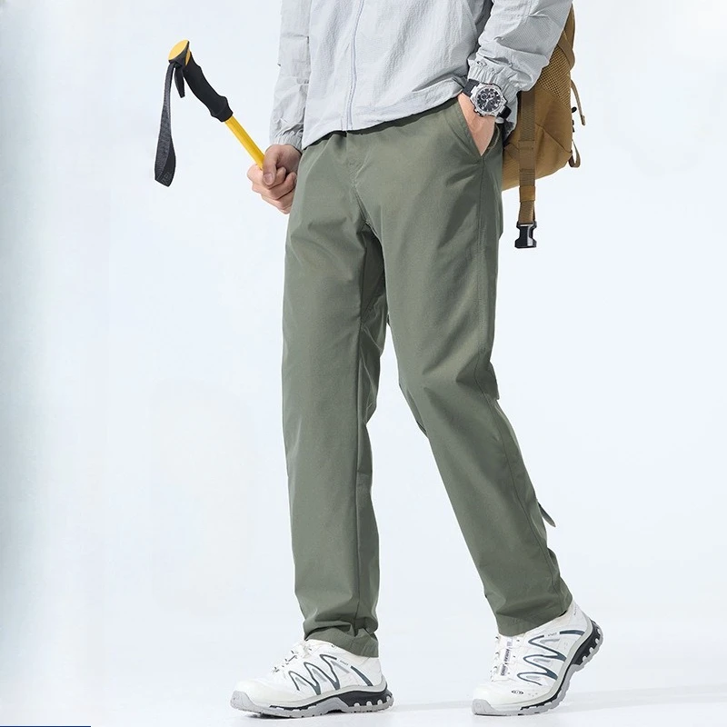 Wear-resistant Outdoor Sports Pants Man Women Running Trousers Loose Functional Pants Men Casual Trousers Elastic Waist Men Pant