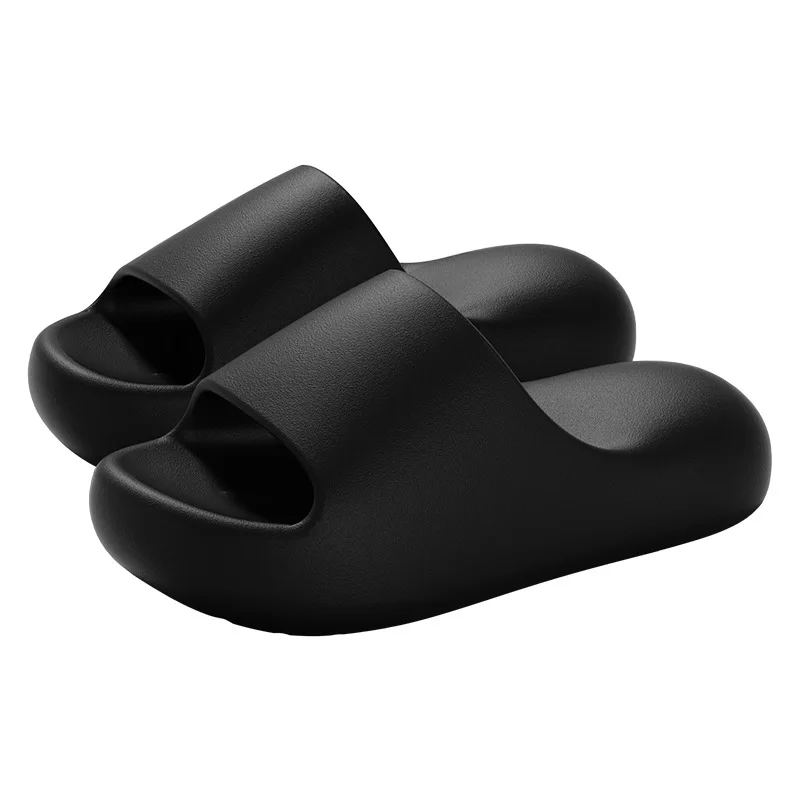 2026 New Summer EVA Slippers Thick Sole Heightening Indoor Home Shoes Anti-slip Soft Comfortable Bath Slippers