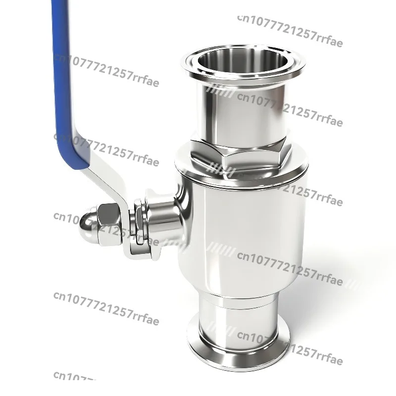stainless steel quick-release ball valve 316 sanitary grade Q81F quick-connect clamp chuck