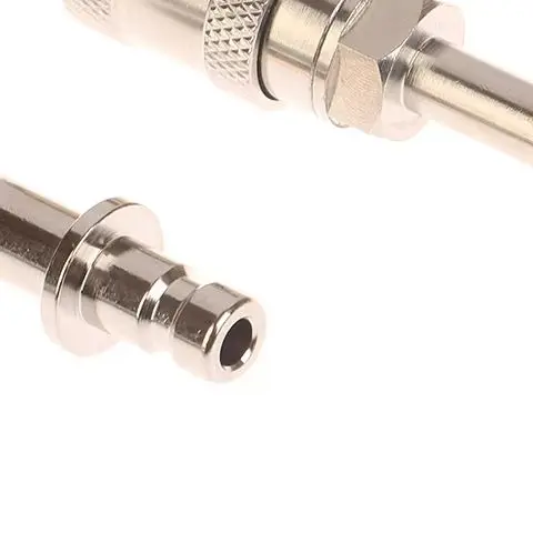 Cuff Connector NIBP Air Hose Aadpt Blood Pressure Cuff Connector Male Female Quick Disconnect Bayonet Airway Metal Joints