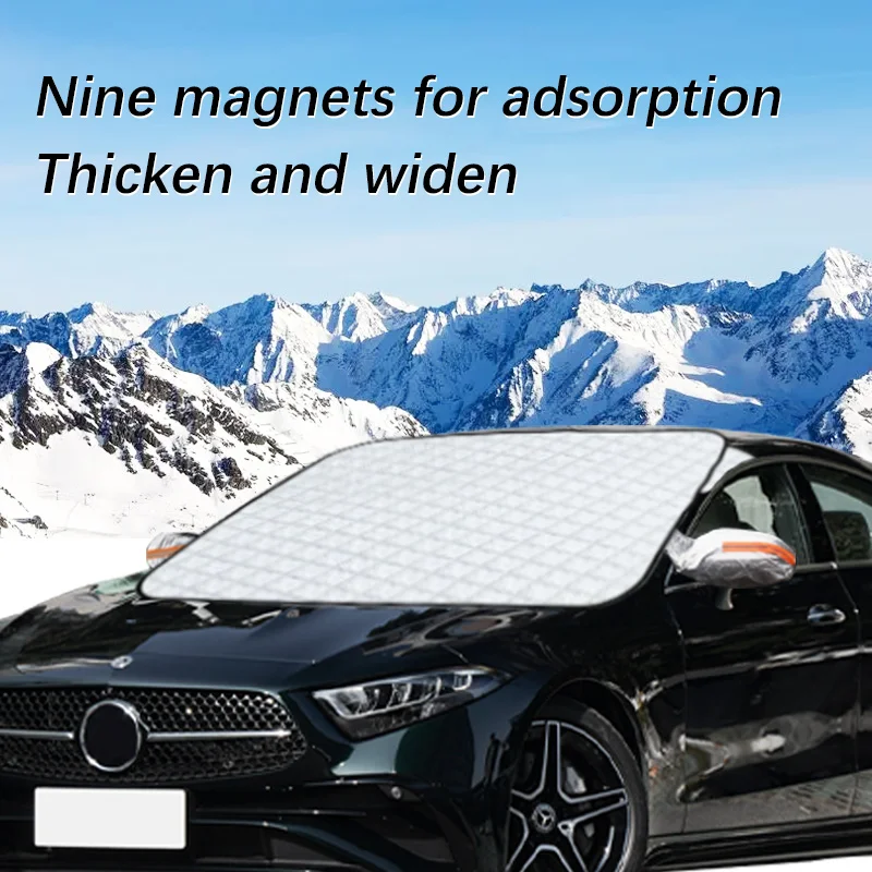 Auto Exterior Accessories For Benz CLS Class Winter Car Snow Shield Shade Front Windshield  Waterproof Ice-Frost Sunshade Cover