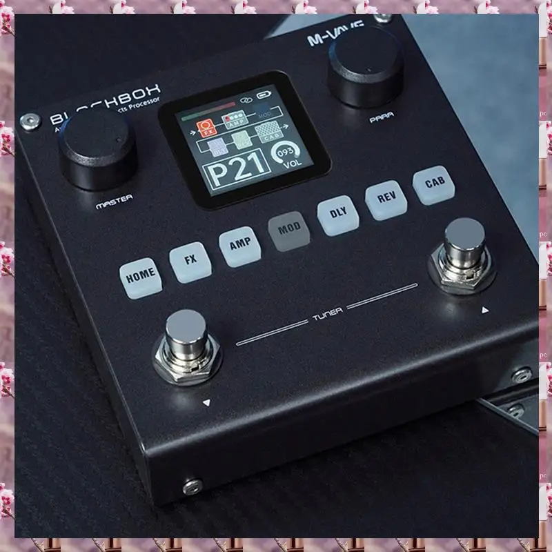 2025 M-VAVE BLACK BOX Guitar Effect Pedal Multifunctional Guitar/Bass Effector, 80 Editable Presets, 6 Effects Module,M-VAVE BLA - Image 6