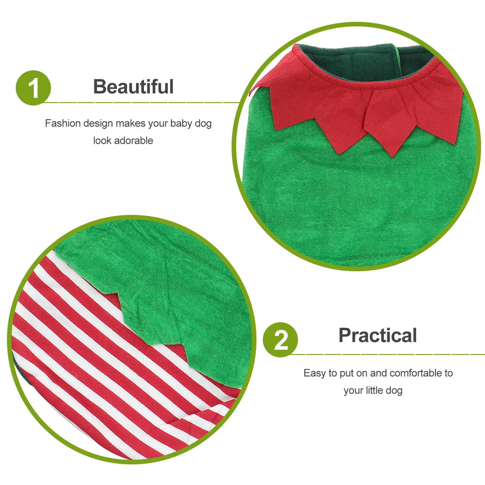 قماش للحفلات للكلاب على طراز عيد الميلاد على شكل حرف L من القطن للكلاب للاستخدام اليومي المريح والمناسبات الاحتفالية والمشي