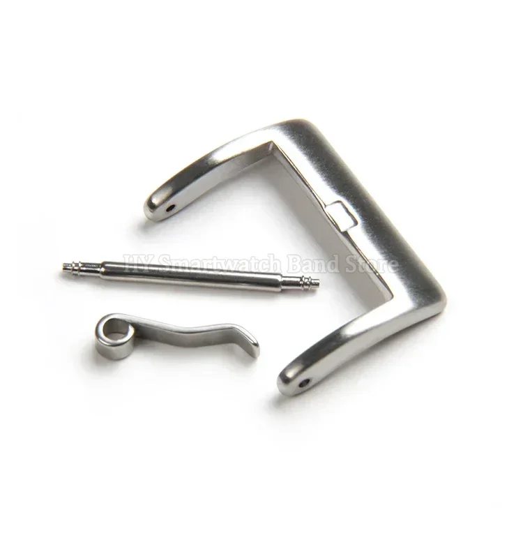 16 ミリメートル 18 ミリメートル 20 ミリメートル 22 ミリメートル 24 ミリメートルステンレス鋼時計バックルマットポリッシュピンクラスプブラックシルバーゴールドメタルバックル時計アクセサリー