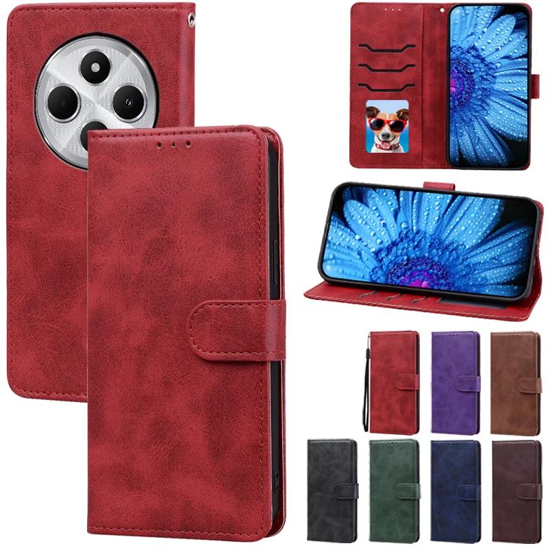 Poco C75 Fall Für Poco C75 Fall Brieftasche Leder Flip-Cover Für Xiaomi Poco C75 Fall Silikon Abdeckung Für Poco C75 Poco C75 Fundas