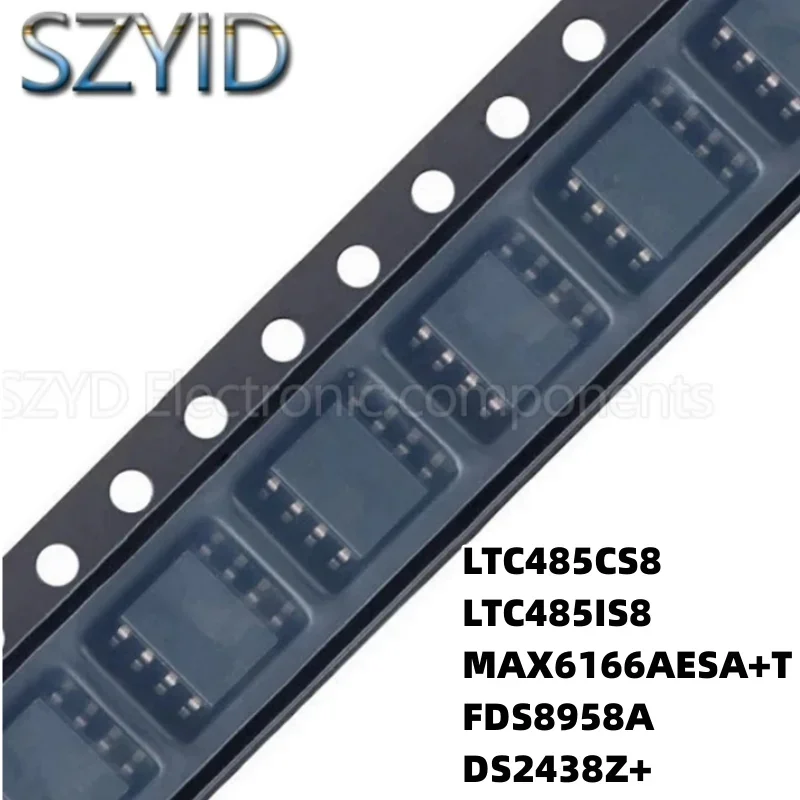 1 PZ SOP8-LTC485CS8 LTC485IS8 MAX6166AESA+T FDS8958A DS2438Z+