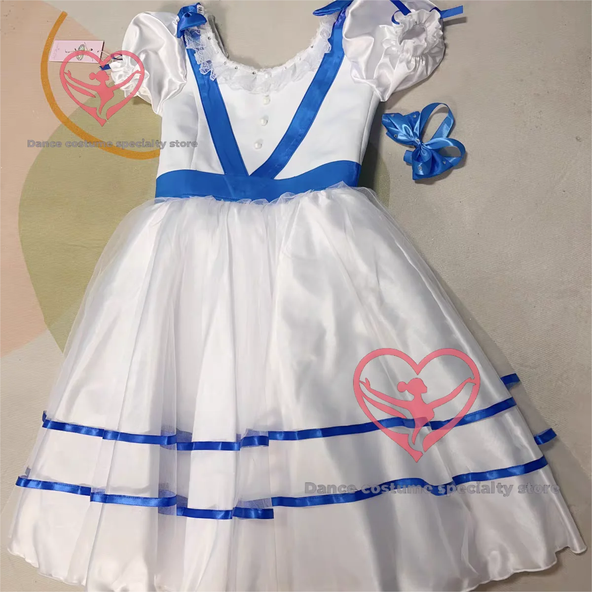 Graduation Gala Clara Ballet Performance Dress, Competition Costume, Tulle Dress, Stage Wear, Professionally Custom-Made by PDE