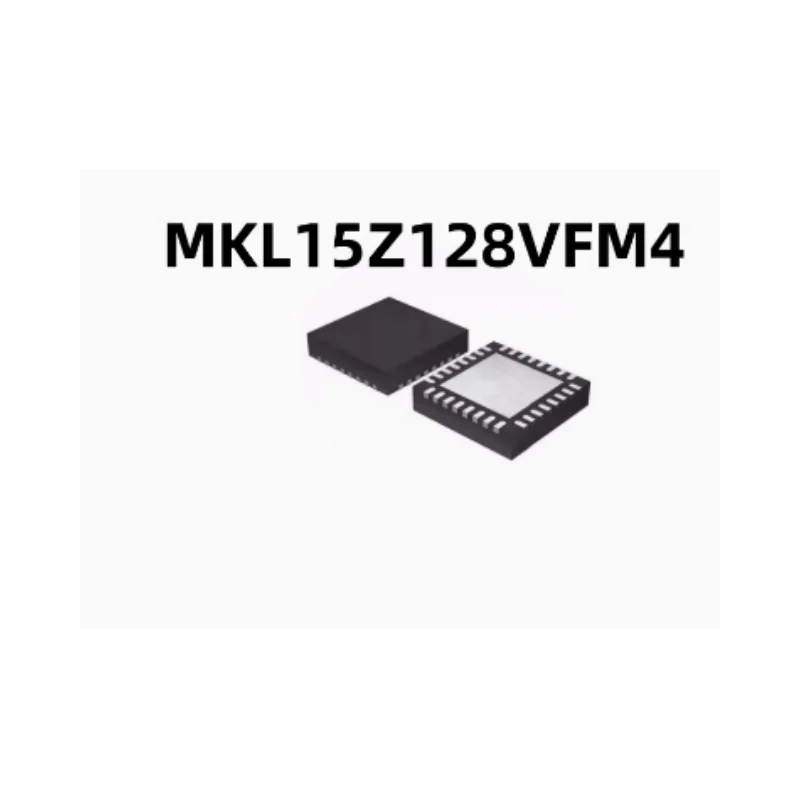 

The MKL15Z128VFM4 is a QFN-32 microcontroller with a 32-bit, 48MHz clock speed, and 128KB of flash memory.