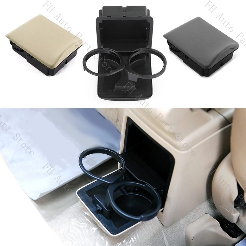 

66150SA100ND Interior Center Console Rear Seat Water Cup Holder For Subaru Forester 2003-2008 Impreza WRX STI 2005 2006 2007